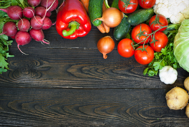 Organic food background - Zdjęcie, obraz