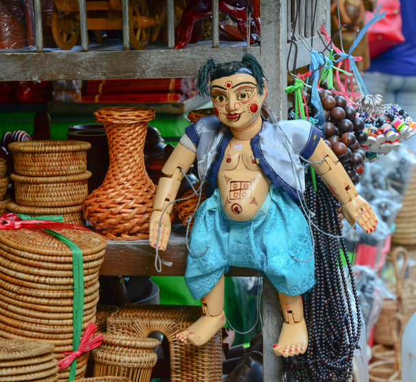 Traditional handicraft puppets in Myanmar - Photo, Image
