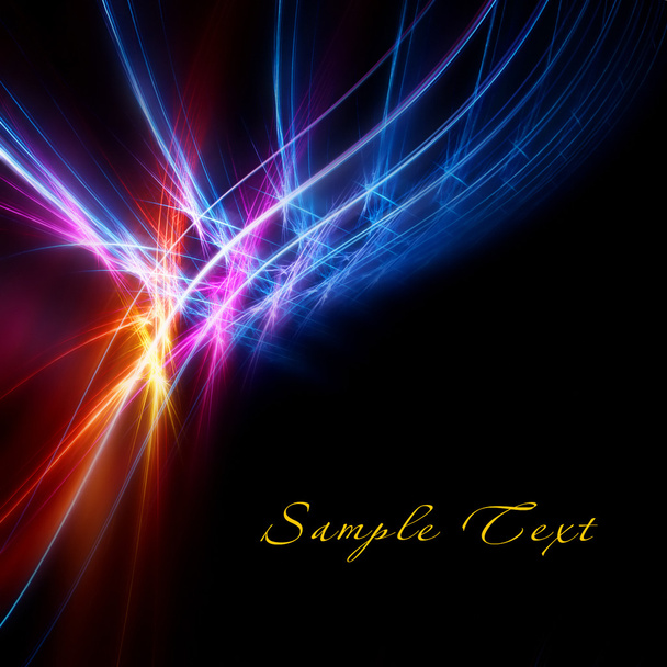 Bright fractal - Foto, afbeelding
