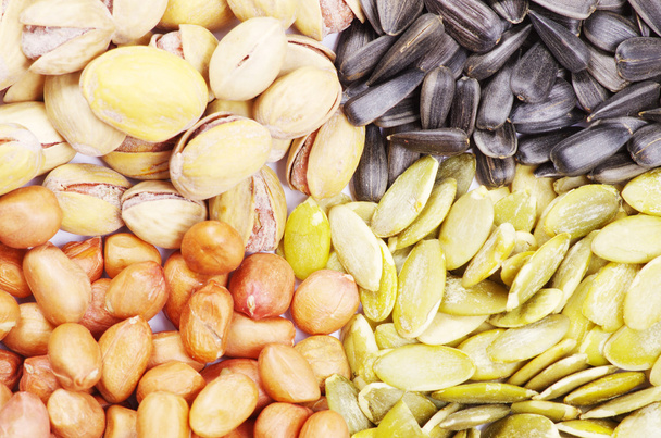 Seeds and nuts - Valokuva, kuva
