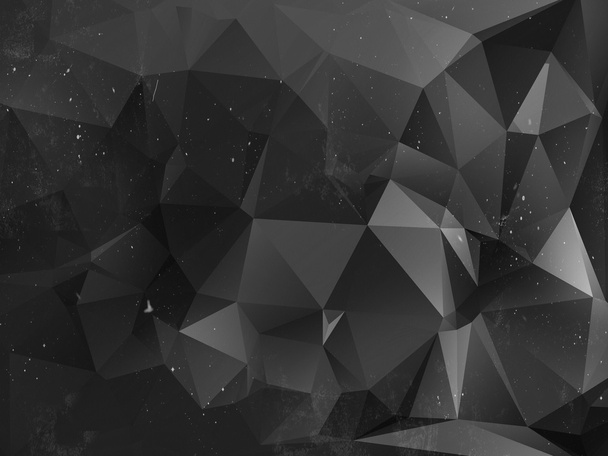 Чёрно-белый многоугольник
 - Фото, изображение