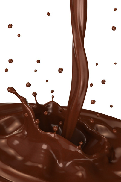 Çikolata Damlası - Fotoğraf, Görsel