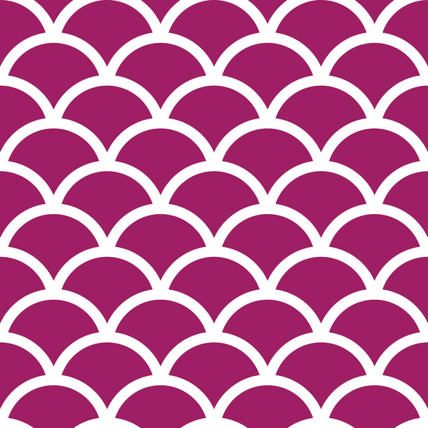 Seigaiha Japans naadloze wave patroon voor terug, wallpaper, textuur, web, blog, afdrukken of afbeelding. - Vector, afbeelding