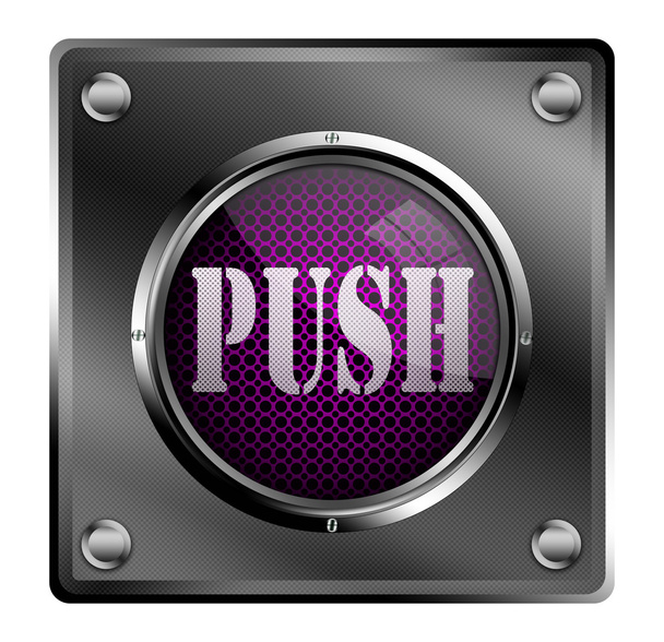 Push button. - Foto, Imagem