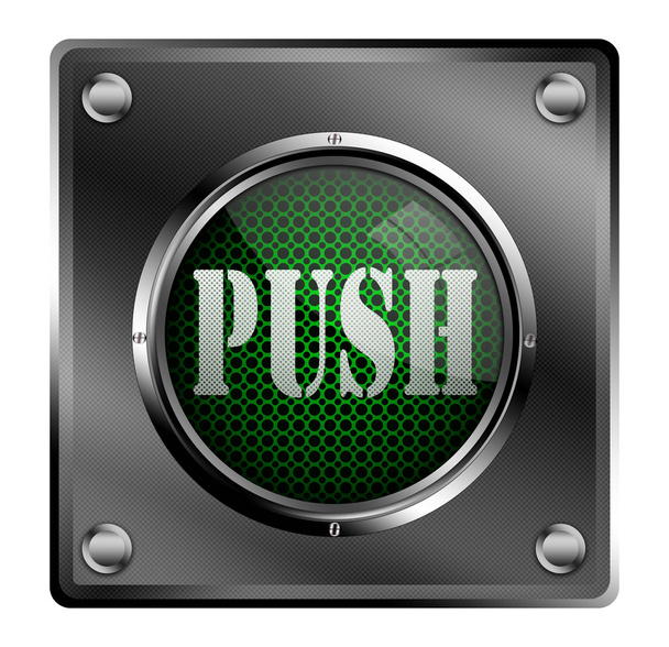 Push button. - Foto, Bild