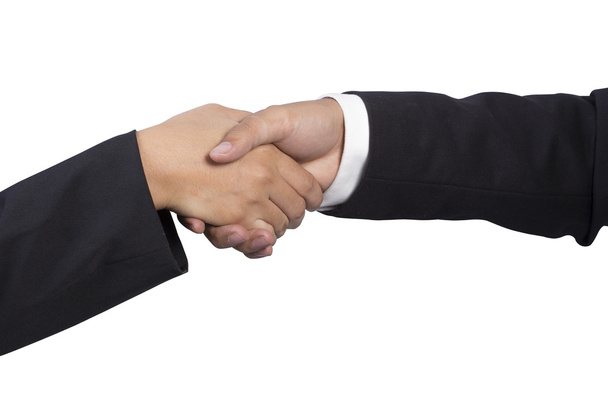 handshake  on white background - Foto, imagen