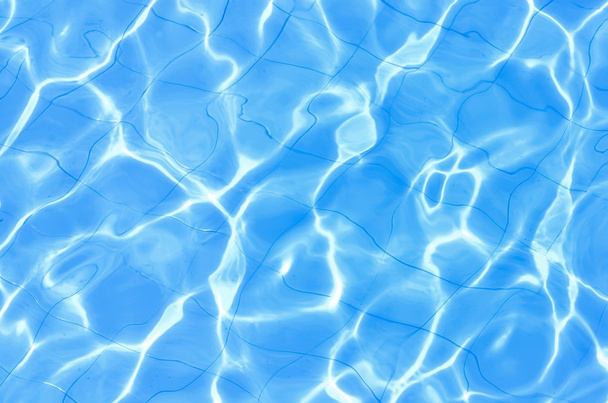 Φόντο κυματισμένη καθορισμός νερό στην πισίνα - Φωτογραφία, εικόνα