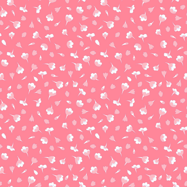 flowers seamless pattern - Vector, imagen