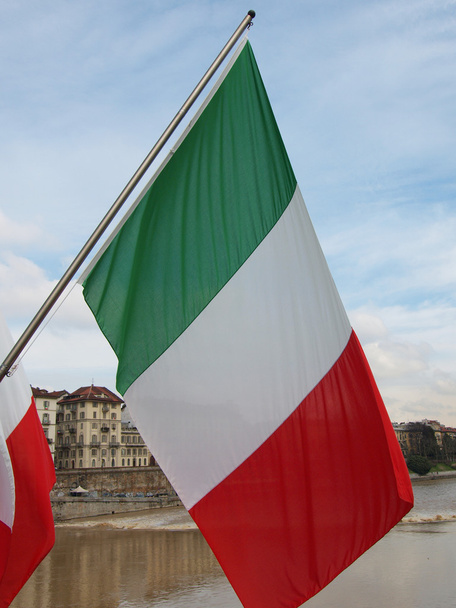 Flaggen, turin, italien - Foto, Bild