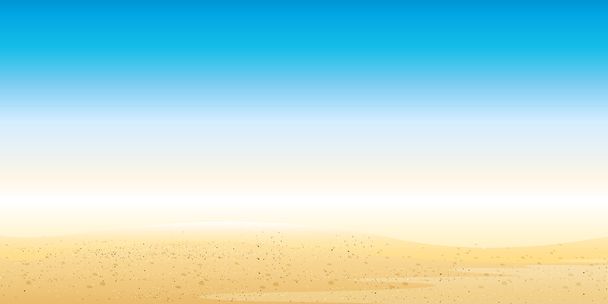zee zand achtergrond - Vector, afbeelding