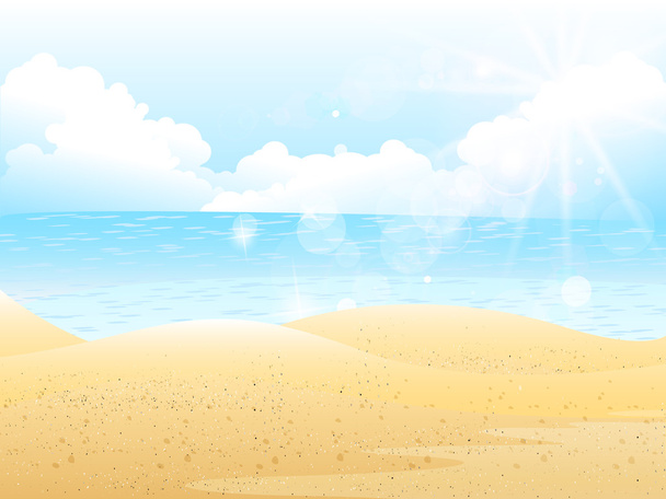 moře písku pozadí - Vektor, obrázek