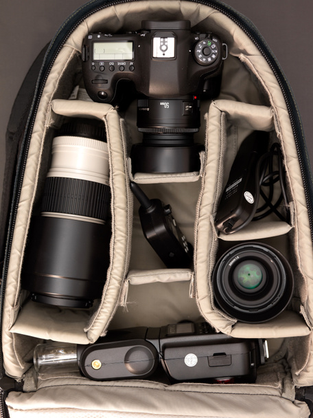 κάμερα τσάντα - Φωτογραφία, εικόνα