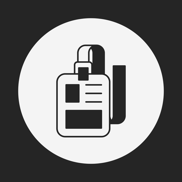 office ID icon - Vector, afbeelding