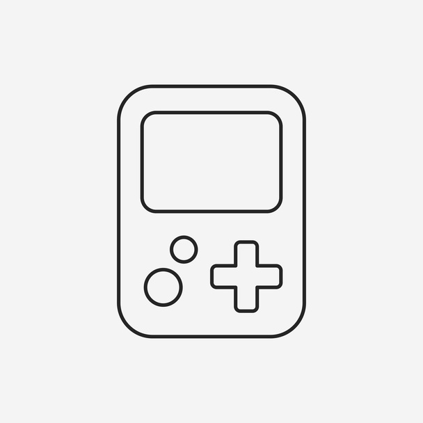 toy game consoles icon - Wektor, obraz