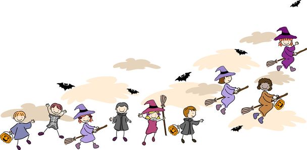 Halloween niños
 - Foto, Imagen