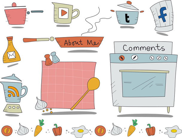 Cooking Web Icons - Photo, Image
