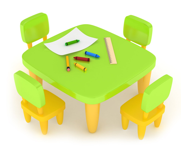 Kiddie Table - Photo, Image