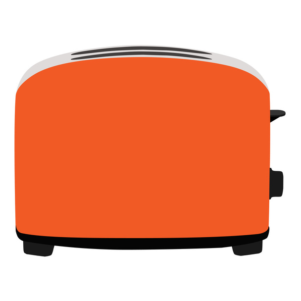 Orange toaster - Vector, Imagen