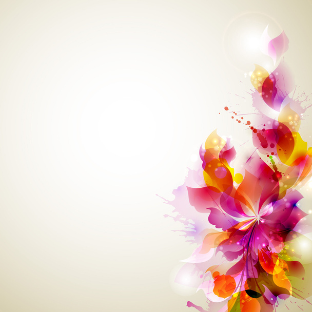 floral and design elements - Vector, afbeelding