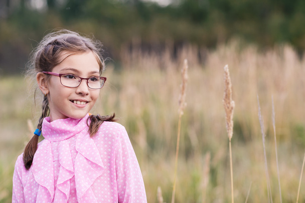 Adorable girl in glasses - Photo, Image