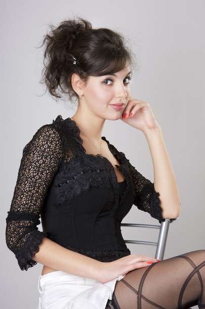 Beautiful brunette model - Photo, Image