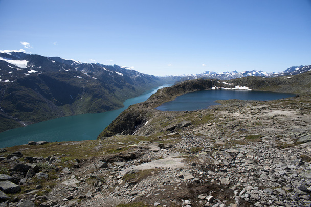 グランドティトン国立公園、ノルウェーの besseggen リッジ - 写真・画像