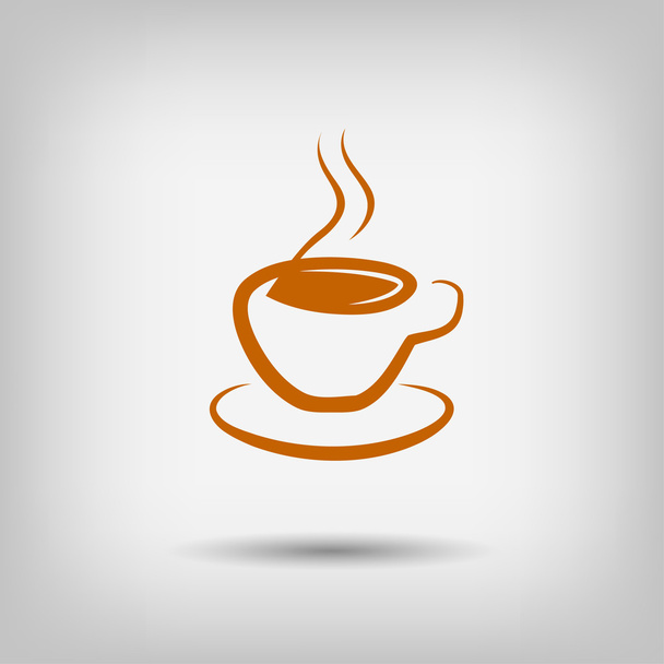 Pictograph of cup icon - Vector, imagen
