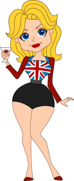 British Flag Outfit - Photo, Image