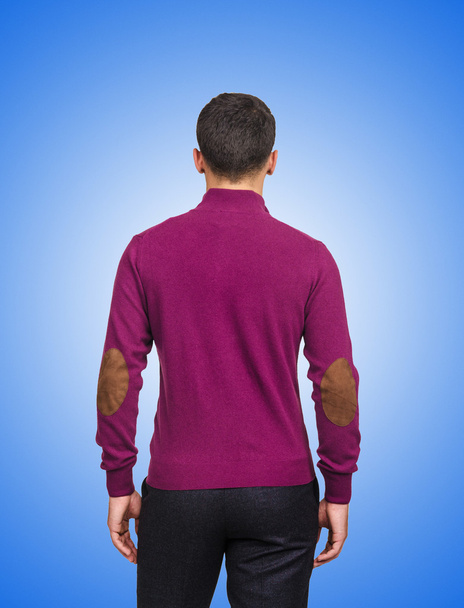 mužské svetr proti přechodu - Fotografie, Obrázek