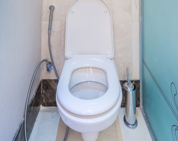 Intérieur moderne de salle de bain et toilettes
 - Photo, image