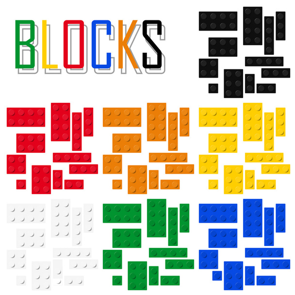блоки - вектор кирпича
 - Вектор,изображение