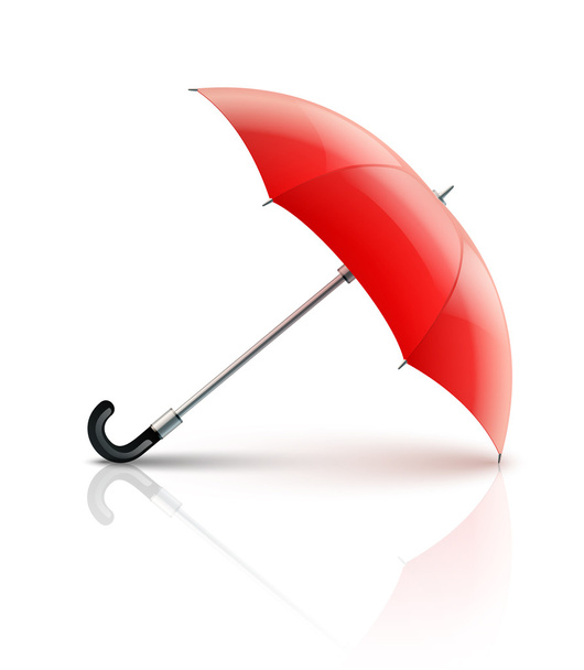 Red umbrella - Vector, Image