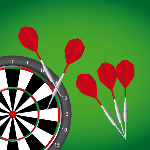 darts game  - Vector, Image
