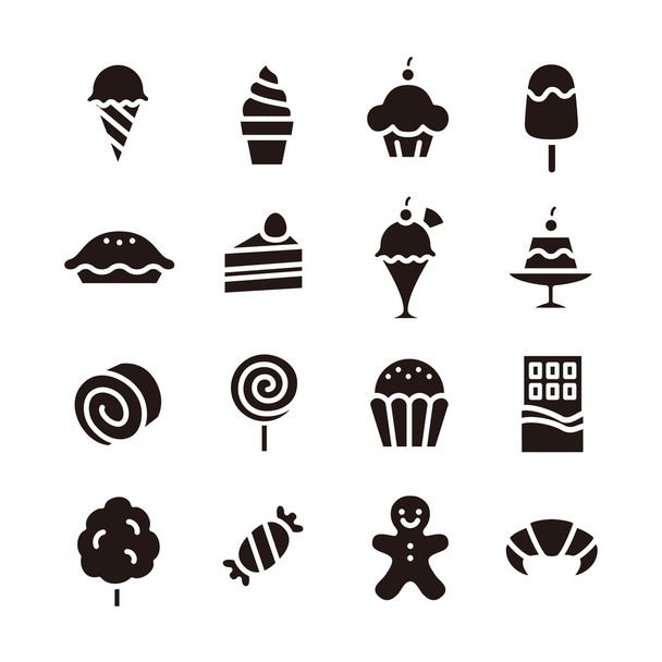ikona sladkosti - Vektor, obrázek