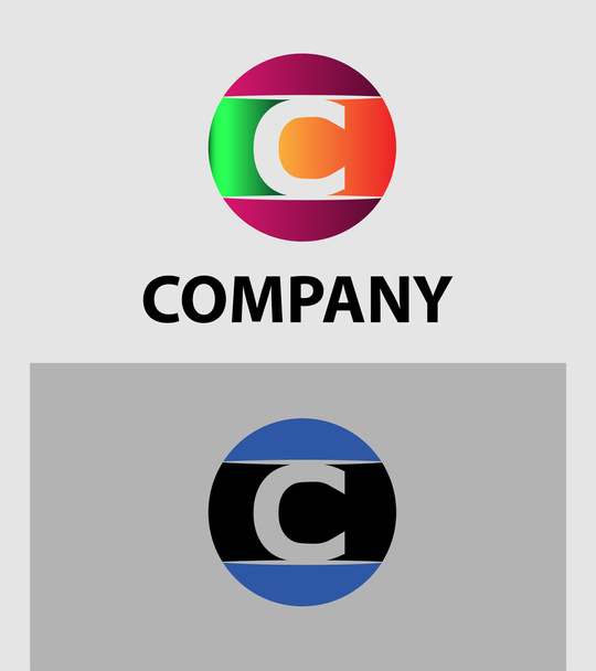 Joukko kirjain C logo kuvakkeet design malli elementtejä. Vektorimerkkien kerääminen
 - Vektori, kuva