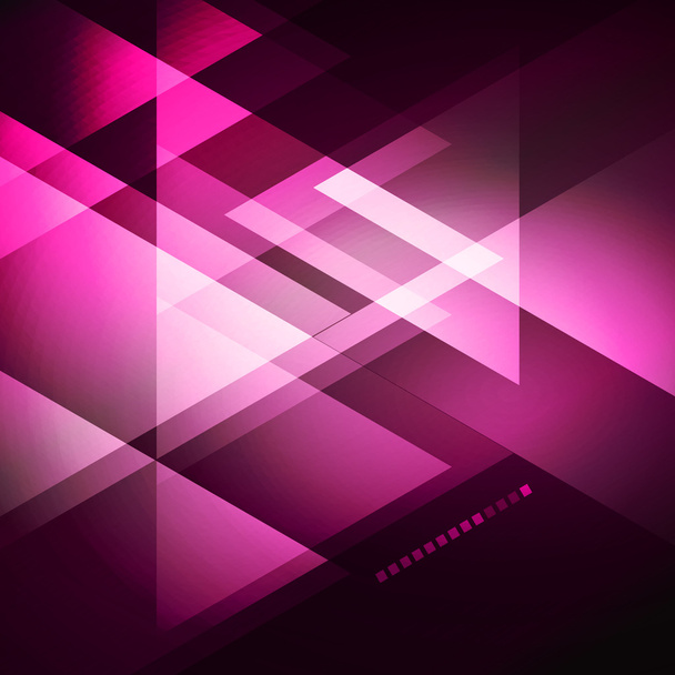 Elegant Geometric Purple Background - Vector, Image