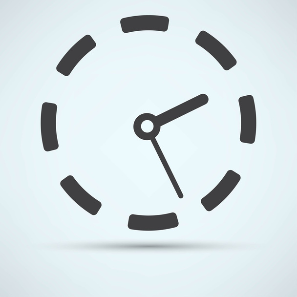 Alarm clock, time icon - Vector, imagen