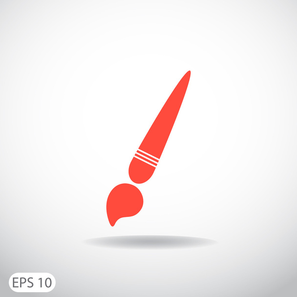 Paint brush icon - Vector, Image