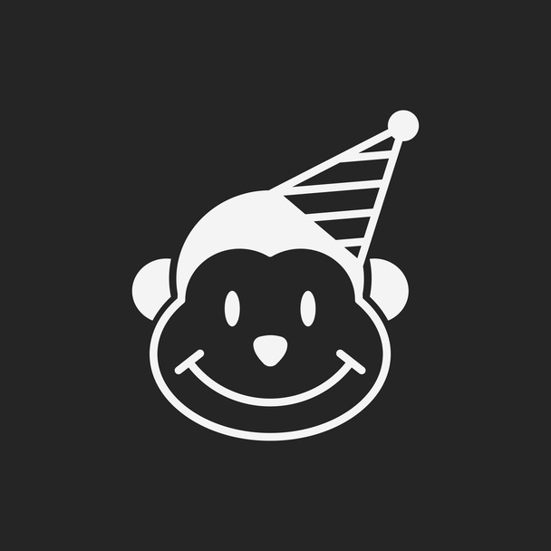 birthday character icon - Vector, imagen