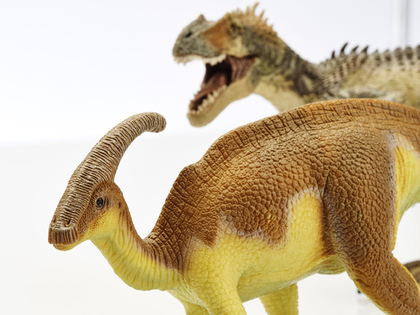 Изолированный динозавр на белом фоне
 - Фото, изображение