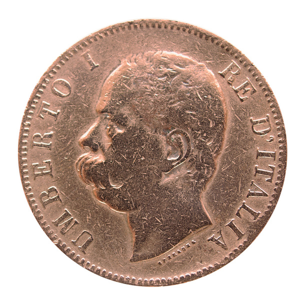 イタリアのコイン - 写真・画像