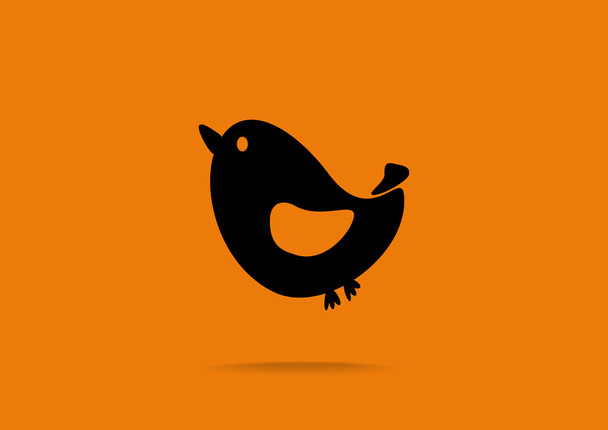 Web bird icon - Vektor, Bild
