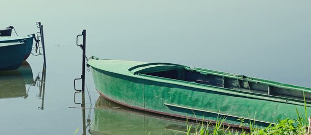 Barcos en el lago - Foto, imagen