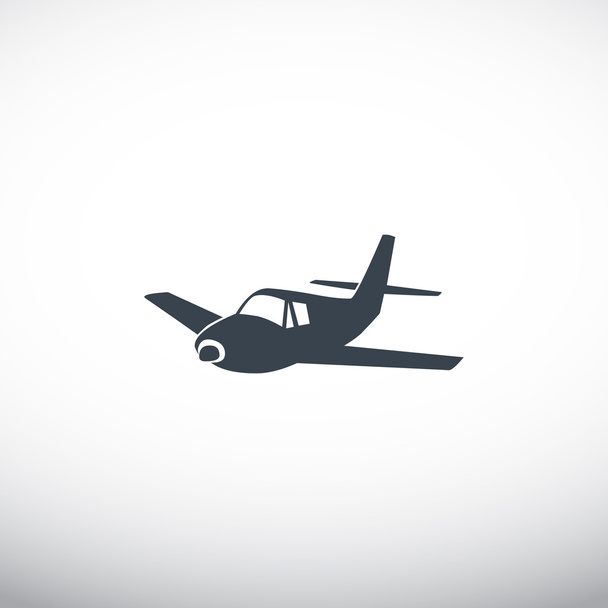 Aircraft Web icon - Vektör, Görsel