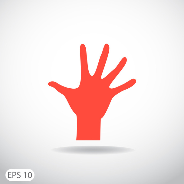 hand web icon - Vector, Image