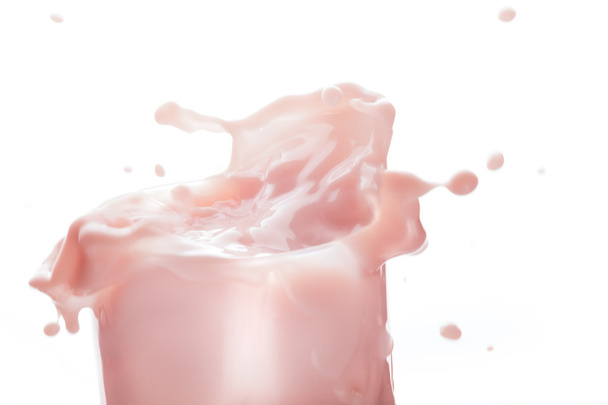 Splash of fruit milk - Foto, immagini