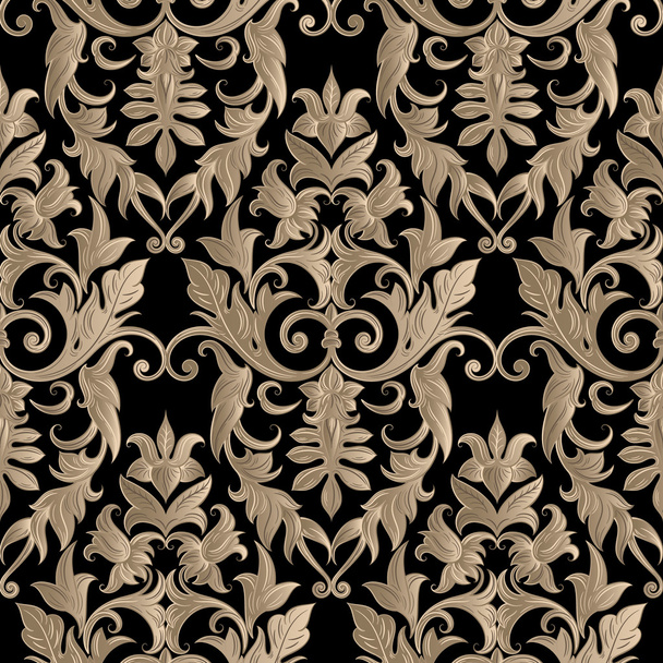 damast patroon - Vector, afbeelding