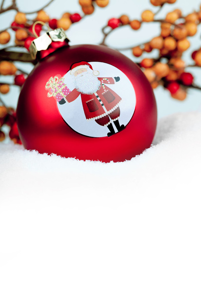 Різдвяна вата з гілкою
 - Фото, зображення