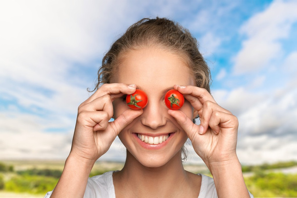 Vegetais, Tomate, Mulheres
. - Foto, Imagem