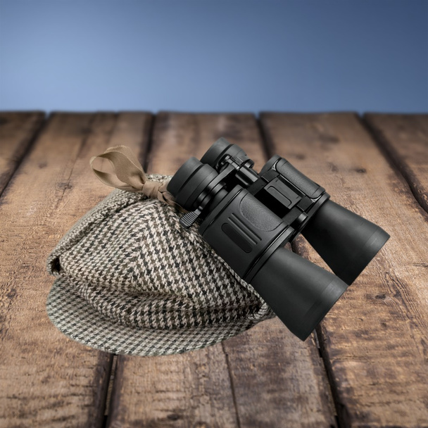 Binoculars, Hat, Bird Watching. - Valokuva, kuva